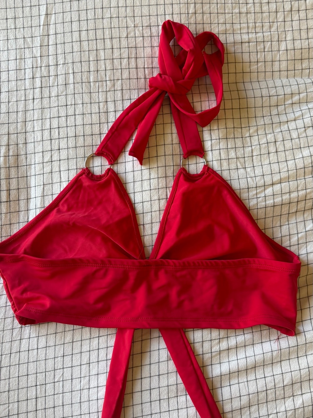 Red Rave Top with O-ring - Picture 2 of 3